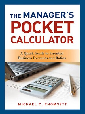 cover image of The Manager's Pocket Calculator